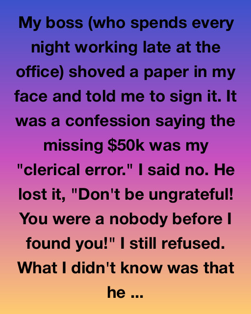 The Night I Refused To Take The Fall