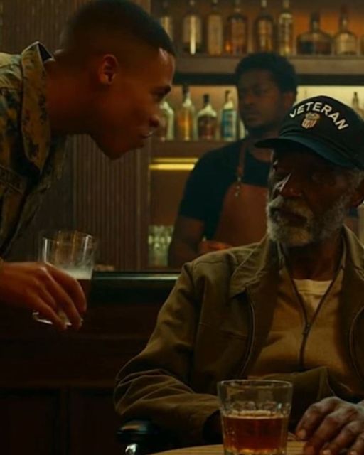 A Young Marine Mocked A Disabled Vet At The Bar – Two Words Made The Whole Place Go Silent