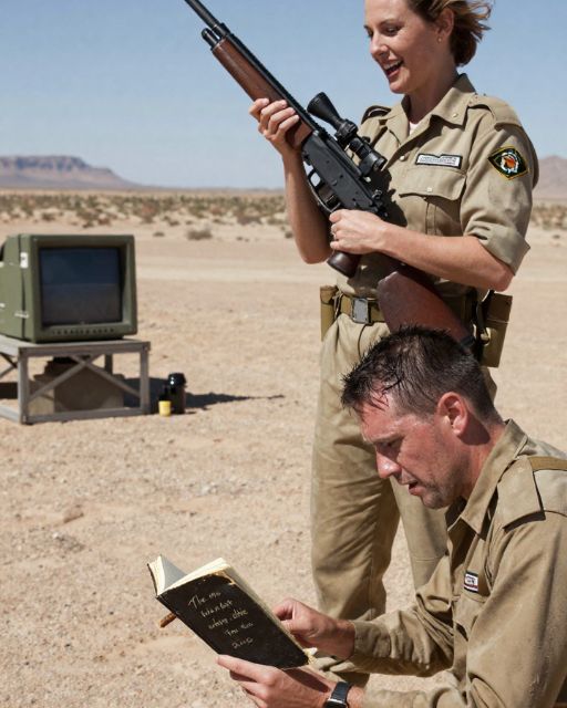 The General Laughed At The Supply Officer – Until She Picked Up The Rifle