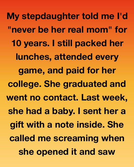My Stepdaughter Said Iโd Never Be Her Real Mom But The Gift I Sent Her Baby Changed Everything