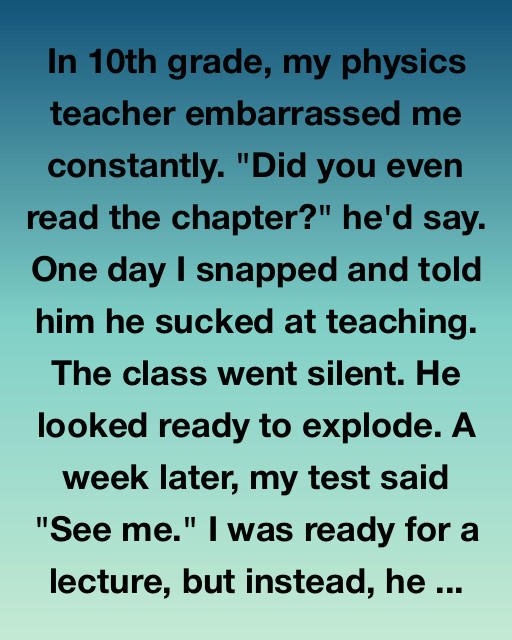 The Physics Of Second Chances