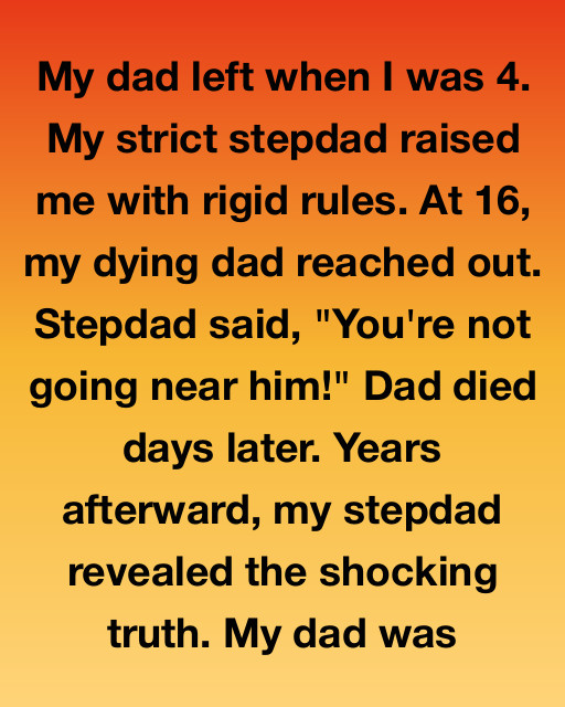 The Man Who Stayed Behind To Raise Me