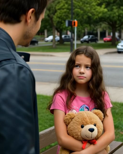 The Biker Saw His Friend’s Daughter At The Park – And Her Secret Destroyed Him