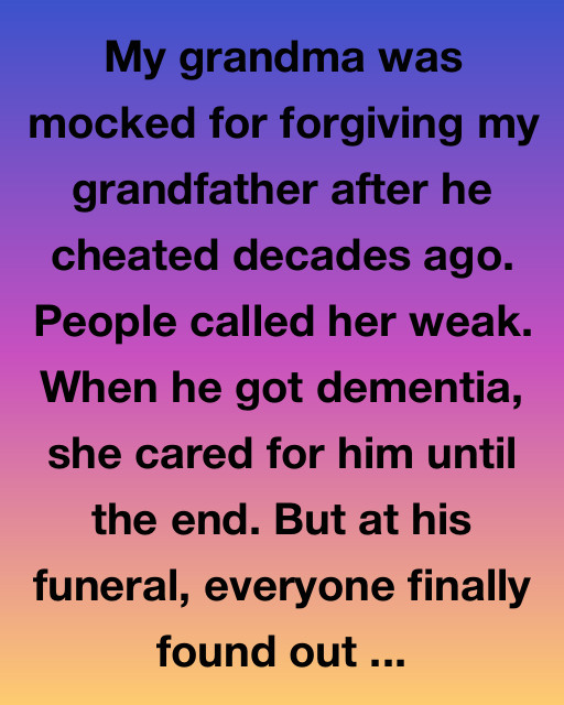 The Secret Of The Silent Forgiveness