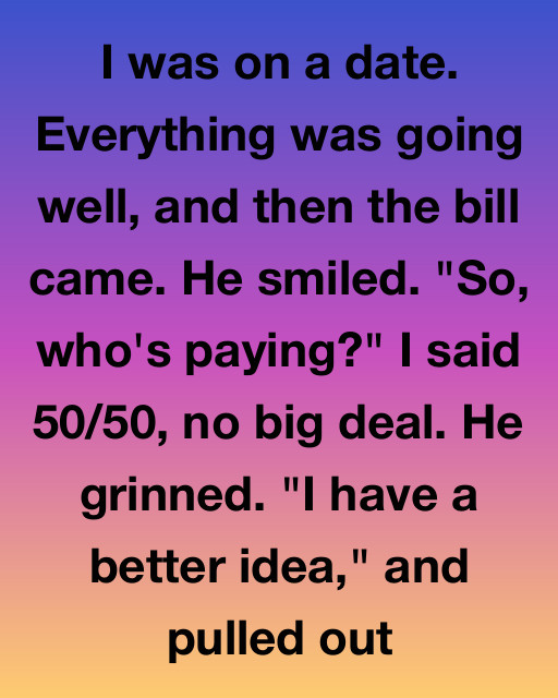 The Night A Split Bill Changed My Life