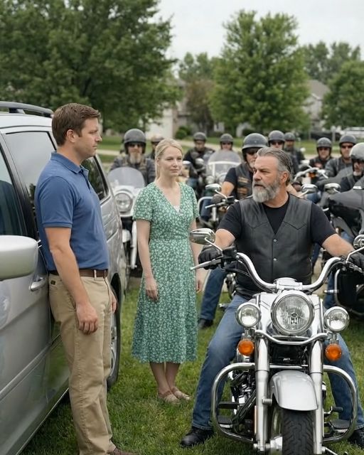 50 Bikers Rolled Into Our Quiet Suburb – Then Surrounded My Neighbor’s Husband