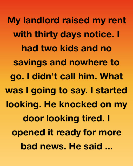 The Rent Of Unexpected Kindness