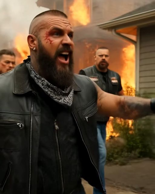 I Called My Biker Crew To Save A Burning House – What They Did Left Me Speechless