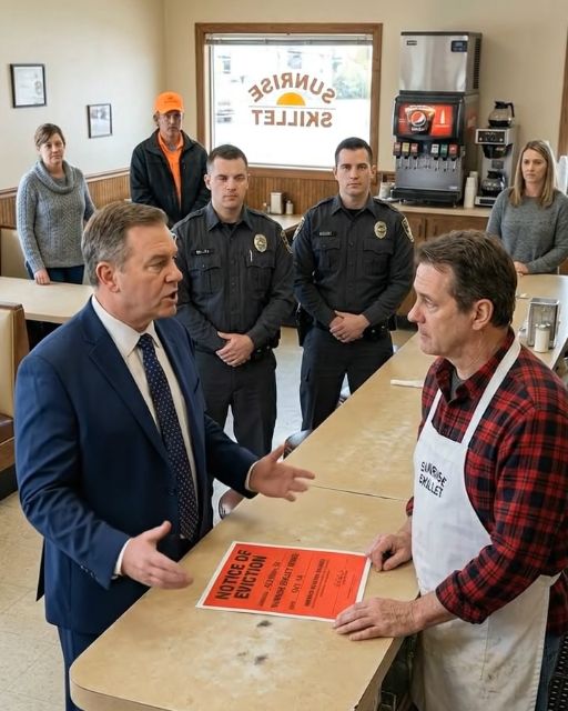 Arrogant Mayor Tries To Bully Old Diner Owner – Until The Deed Is Slid Across The Counter