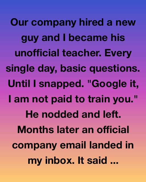 The Unexpected Mentor