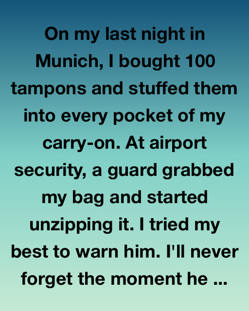 The Tampon Trail To Tomorrow